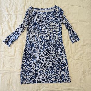 Lilly Pulitzer Blue Pineapple Dress
